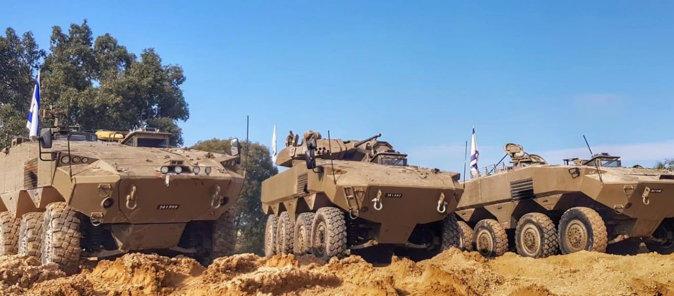Ισραήλ: Το τροχοφόρο ΤΟΜΠ Eitan μπαίνει σε παραγωγή